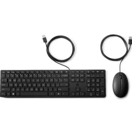 Комплект Клавиатура Set tastatură și mouse HP Wired 320MK, Проводное