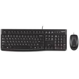 Клавиатура и мышь Logitech MK120, Проводное