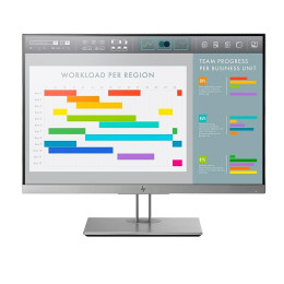 Monitor HP Elite E243 23.8" 1920 x 1080 Pixeli, IPS, Negru, Argintiu